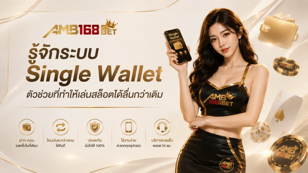 AMB168 รู้จักระบบ Single Wallet